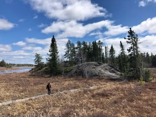 Hike by river