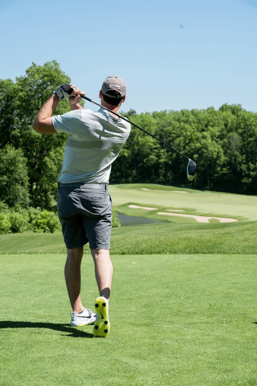 Golfing