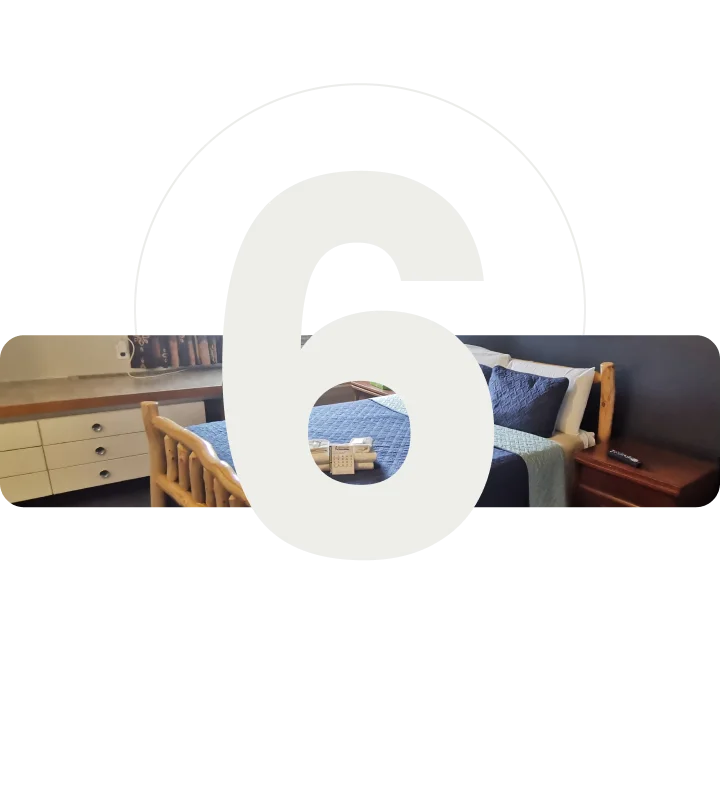 Bonus 6 Comfortable guest rooms