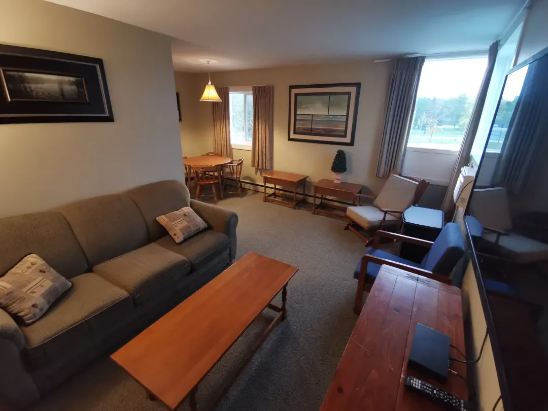 Couple's suite living room