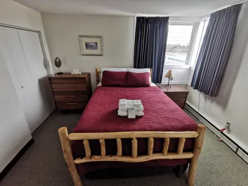Couple's apartment bed