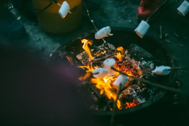 Cooking smores